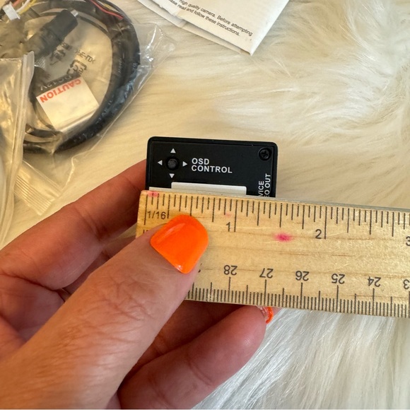 HD CCTV Digital Video Camera HD 38 mm Black - Picture 6 of 11